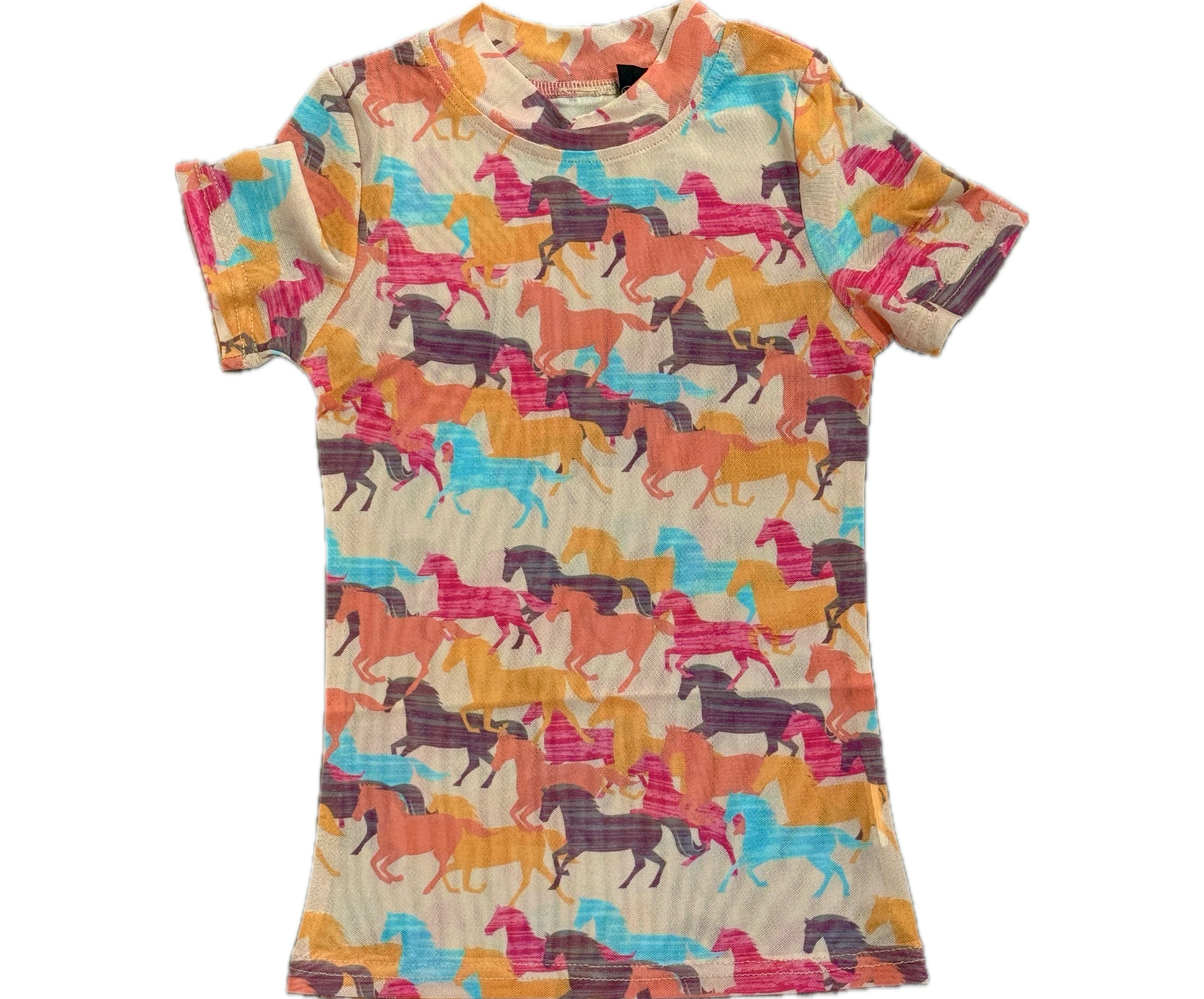 Horse Mesh Top